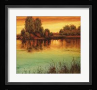River Sunset II Fine Art Print