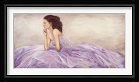 Donna in rosa Fine Art Print