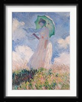 Woman with Parasol Fine Art Print