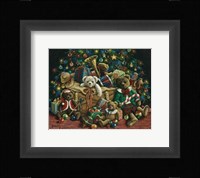 Teddy Bear Christmas Fine Art Print
