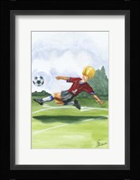 Kickin it I Framed Print