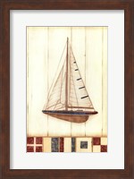 Americana Yacht I Fine Art Print
