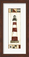 Americana Lighthouse I Fine Art Print