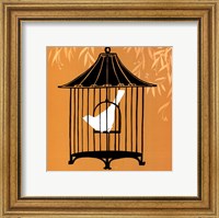 Small Birdcage Silhouette I (U) Fine Art Print