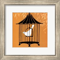 Small Birdcage Silhouette I (U) Fine Art Print