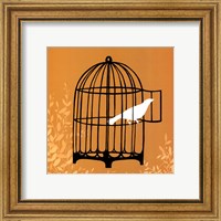 Small Birdcage Silhouette II (U) Fine Art Print