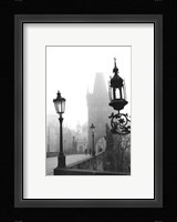 Charles Bridge in Morning Fog I Fine Art Print