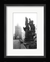 Charles Bridge in Morning Fog II Fine Art Print