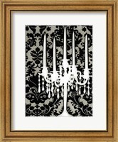 Small Patterned Candelabra I (P) Fine Art Print