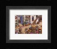 Courtyard Flower Shoppe Fine Art Print