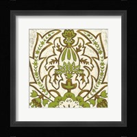 Small Lotus Tapestry II Framed Print