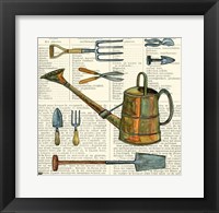 Garden Can Framed Print