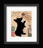 Corgi Silhouette Fine Art Print