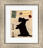 Scottie Silhouette Fine Art Print