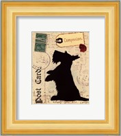 Scottie Silhouette Fine Art Print