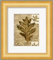 Mini Leaf Collage I (ST) Fine Art Print