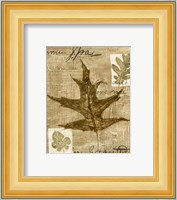 Mini Leaf Collage II (ST) Fine Art Print