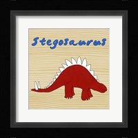 Stegosaurus Framed Print