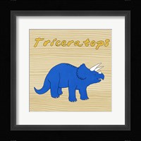 Triceratops Framed Print