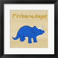 Triceratops Framed Print