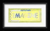 Imagine Framed Print