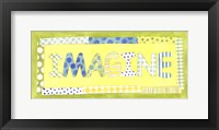 Imagine Framed Print