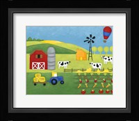 Storybook Farm Framed Print
