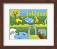 Storybook Zoo Fine Art Print