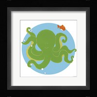 Olga the Octopus Framed Print