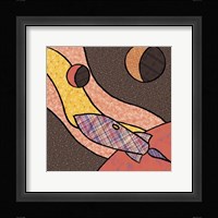 Patchwork Planets II Framed Print