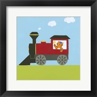 Circus Train I Framed Print