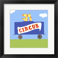 Circus Train II Framed Print