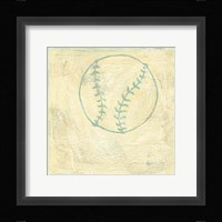 Baseball Rules Framed Print