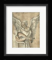 Angel with Lute Fine Art Print