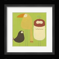 Feathered Friends I Framed Print