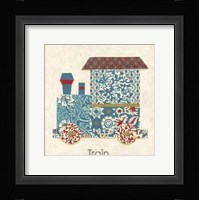 Patchwork Transportation II Framed Print