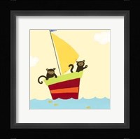 Sailboat Adventure III Framed Print