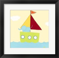 Sailboat Adventure IV Framed Print