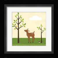 Woodland Friends II Framed Print