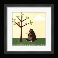 Woodland Friends IV Framed Print
