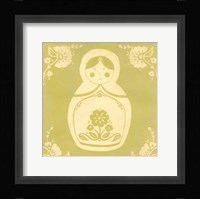 Russian Doll in Green Fine Art Print