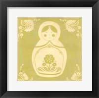 Russian Doll in Green Fine Art Print