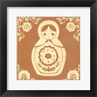 Russian Doll in Orange Fine Art Print