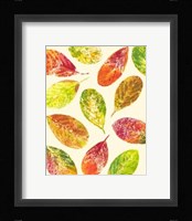 Vibrant Leaves I Framed Print