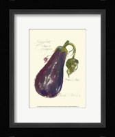 Eggplant Solanum Melongena Fine Art Print