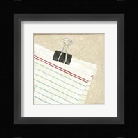 Classic Office VII Framed Print