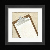 Classic Office IX Framed Print