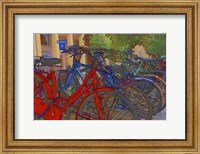 Colorful Bicycles I Fine Art Print