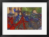 Colorful Bicycles I Fine Art Print