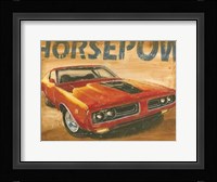 Vintage Muscle I Fine Art Print